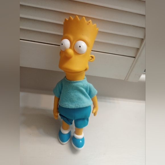 The Simpsons Bart Simpson Vintage Vinyl Doll 1990 - Picture 1 of 5